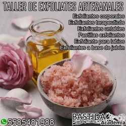 Taller de exfoliantes...